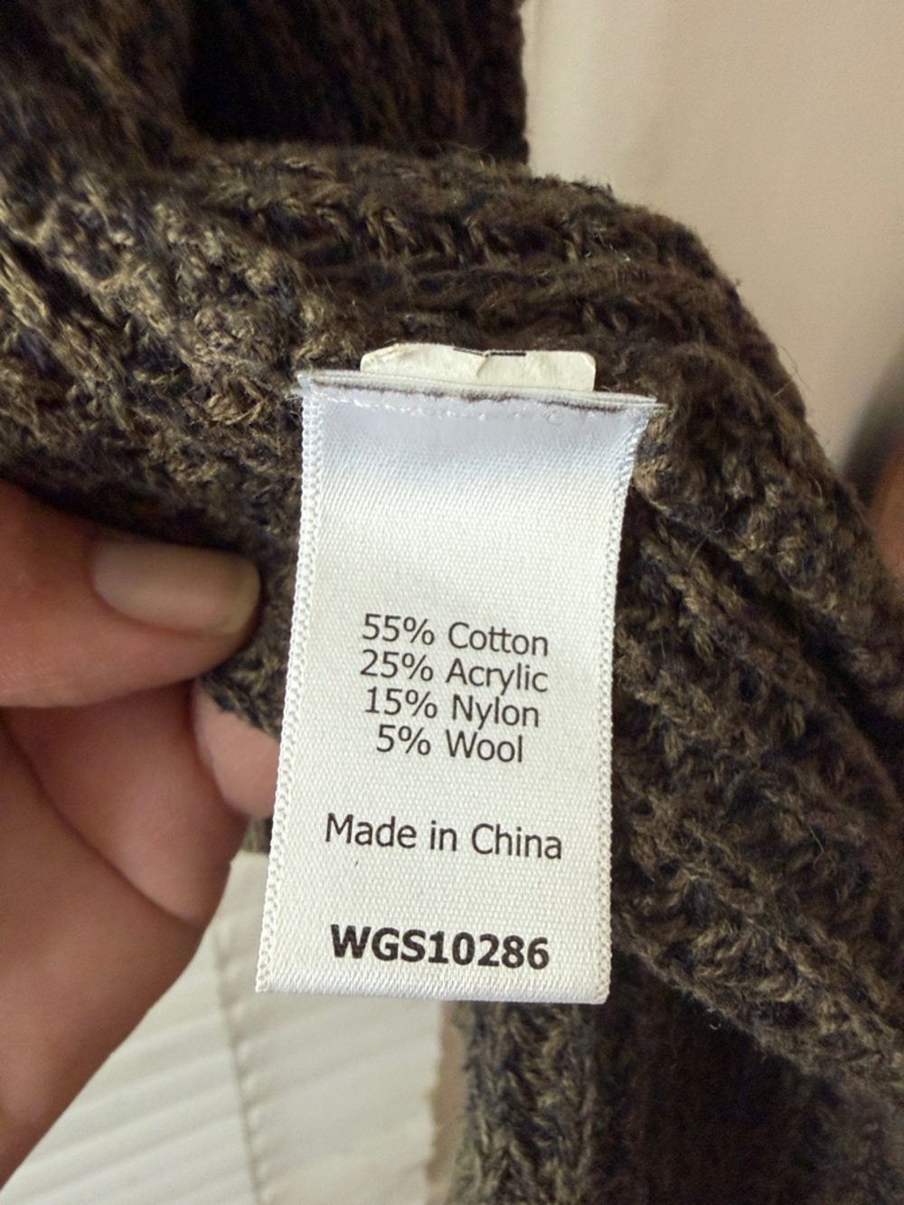 Market & Spruce Open-Front Olive Cardigan - Picture 6 of 6